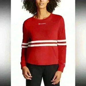 Vintage Style Women’s Champion Long Sleeve Shirt size L Y2K